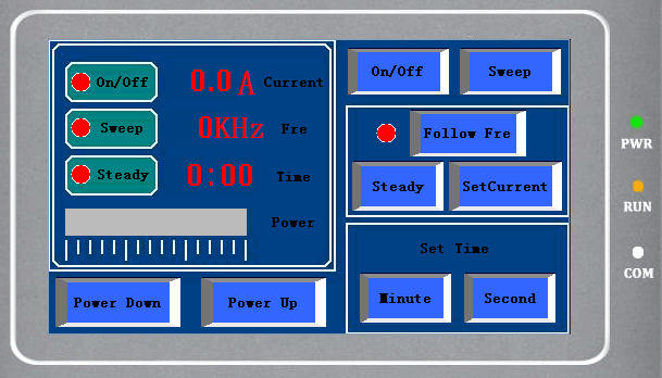 RS485 network ultrasonic generator