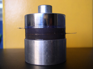 Triple frequency ultrasonic transducer