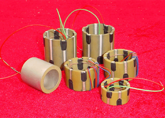 Piezo tube type Acoustic logging transducer