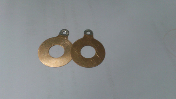 piezoceramic of copper washers