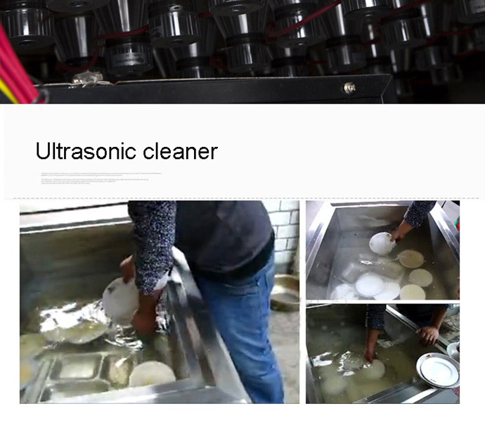 Ultrasonic dishwasher
