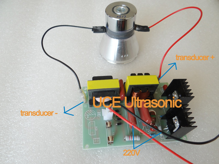 Ultrasonic pcb