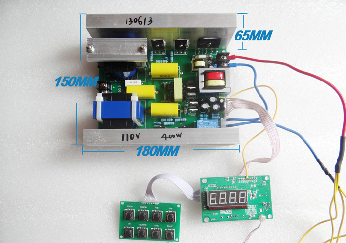 Ultrasonic power PCB  with Heating & Digital display