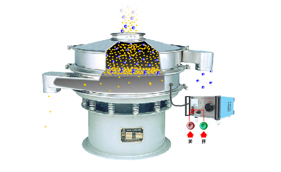 Ultrasonic vibrating sieve