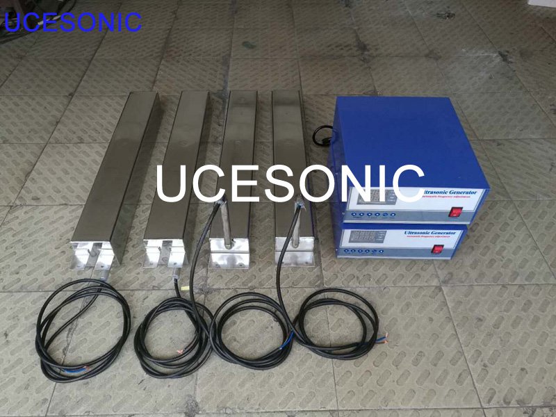 Submersible ultrasonic transducer and generator