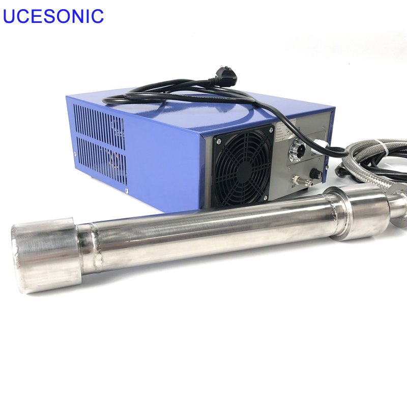 Tubular Ultrasonic Reactor for cleaning machine