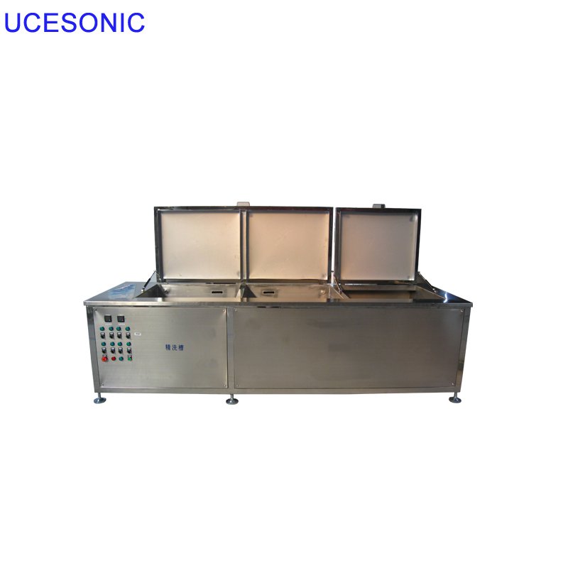 Multi tank ultrasonic cleaner carburetor castings engine block cleaning machine with filter