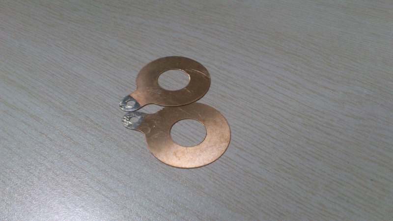 Copper Washers Of Piezoceramic