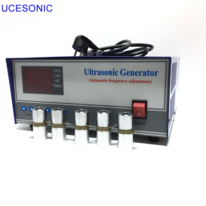 ultrasonic waveform generator for cleaning machine
