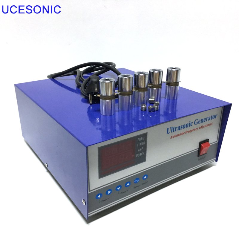 sweep mode ultrasonic generator for cleaning machine