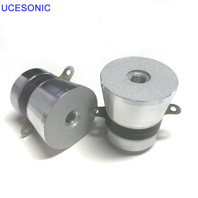 ultrasonic frequency transducer for cleaning tank