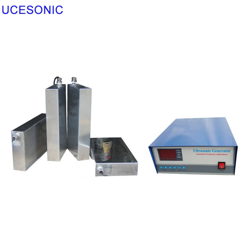 submersible ultrasonic transducer box for industry cleaning