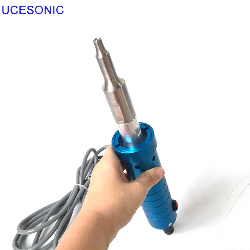 28khz Plastic Handheld Welding Machine Spot Sheet Ultrasonic Hand Gun Welder