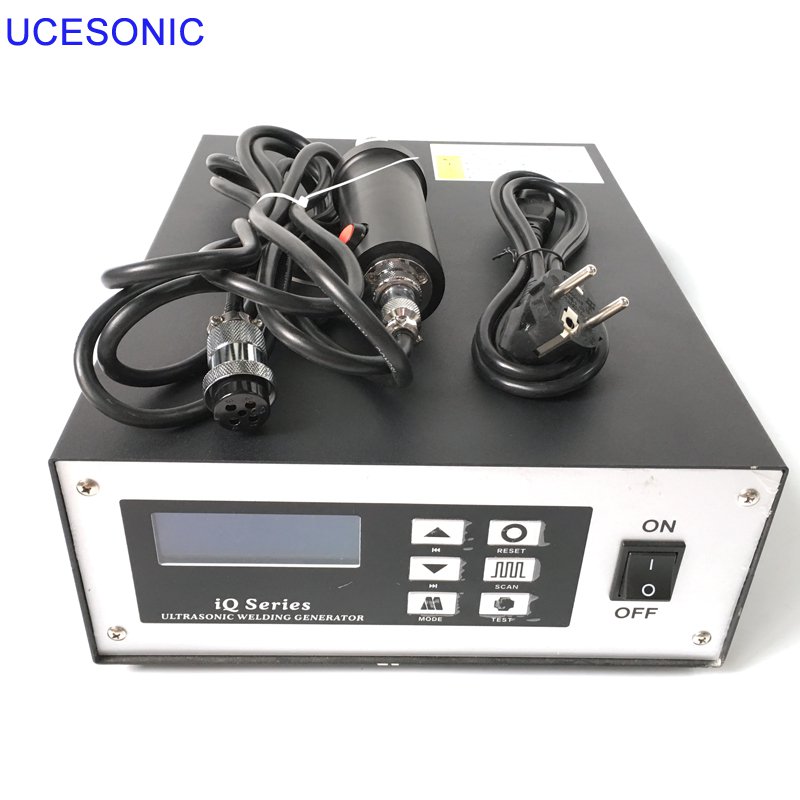 Small Ultrasonic Spot Welding Machine for Textile Inserts Rear Panels