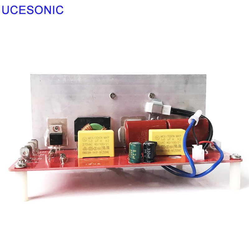 ultrasonic noise generator circuit for cleaner piezoelectric transducer driver