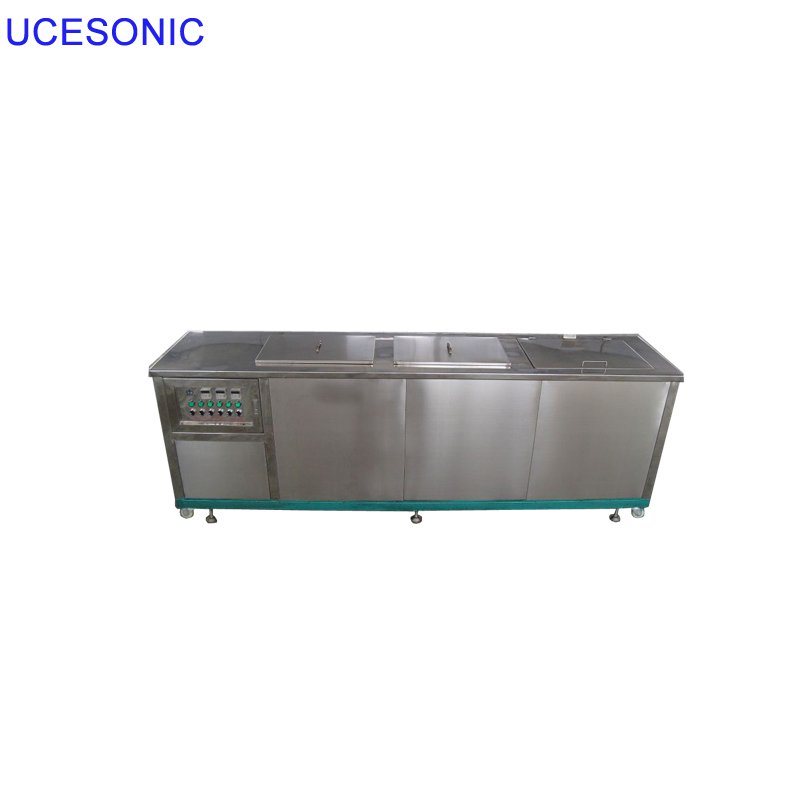 Multi tanks ultrasonic cleaning machine for optical glass electronic parts cleaning