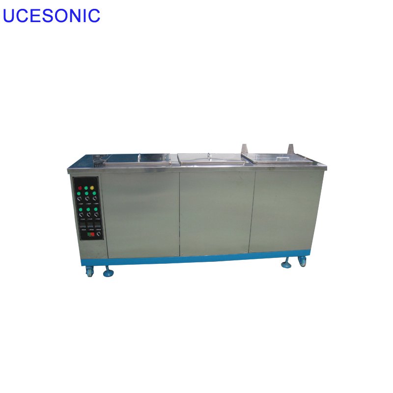 Multi tanks ultrasonic bath cleaner washing machine for stamping parts