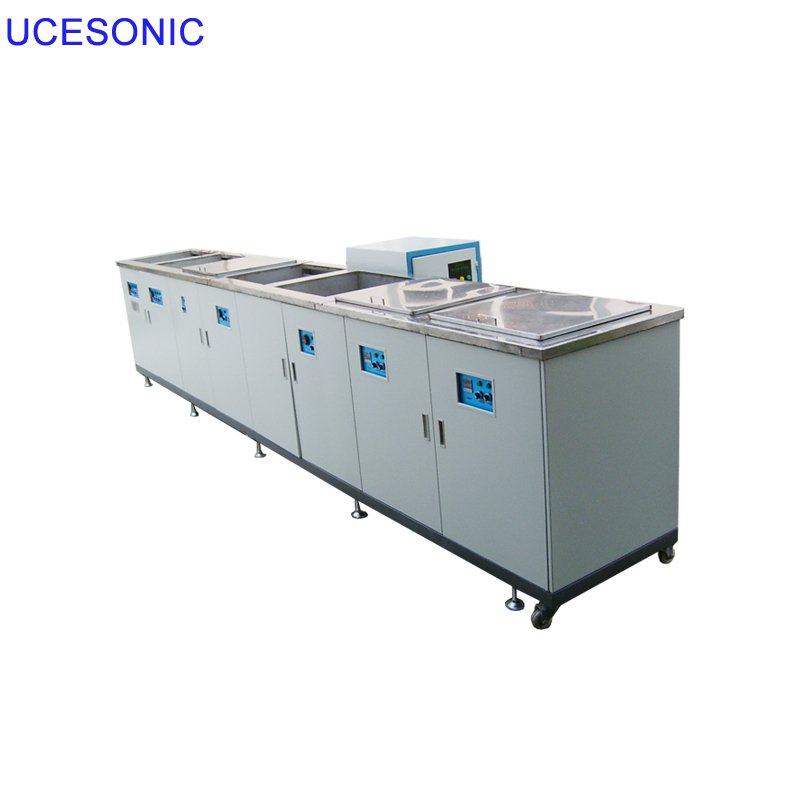 multi tanks industrial glassware/hardware ultrasonic cleaner for removing oil/dirt