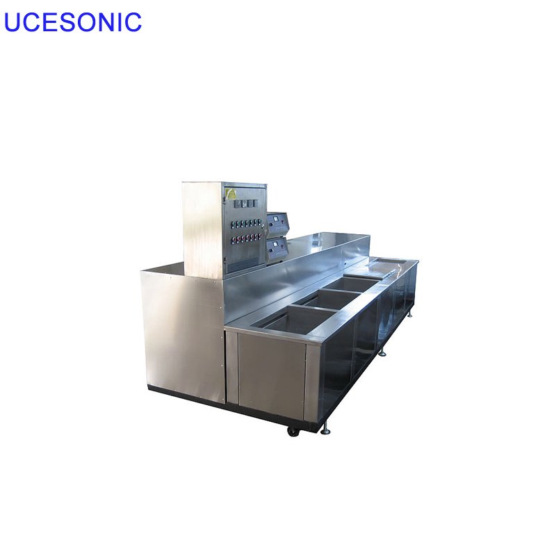 Multi Tank Industrial Cleaning Rinsing Drying Filtration Ultrasonic Cleaner For Hardware Parts
